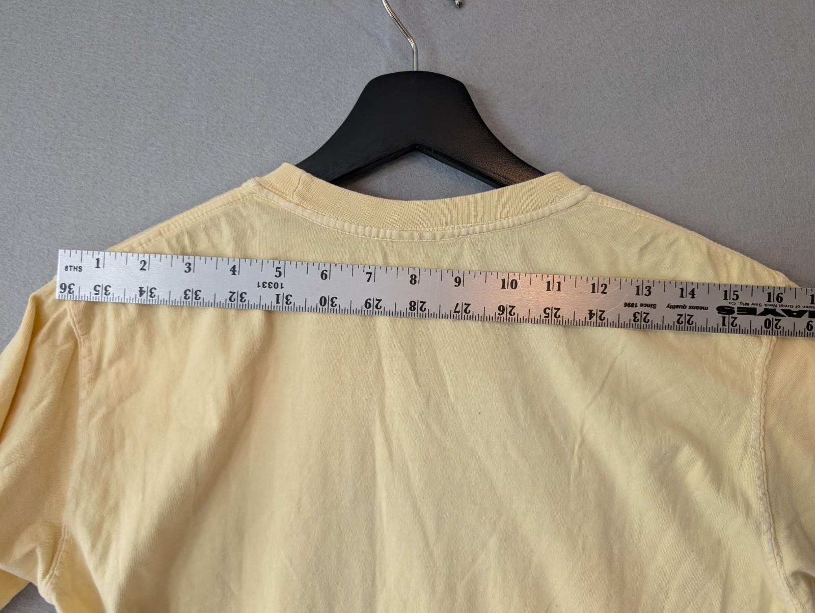 Thomas Rhett Very Hot Summer Tour Adult Unisex T-shirt Size Small Pale Yellow gallery