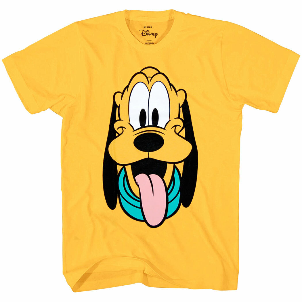 Disney Pluto Happy Face T-Shirt gallery