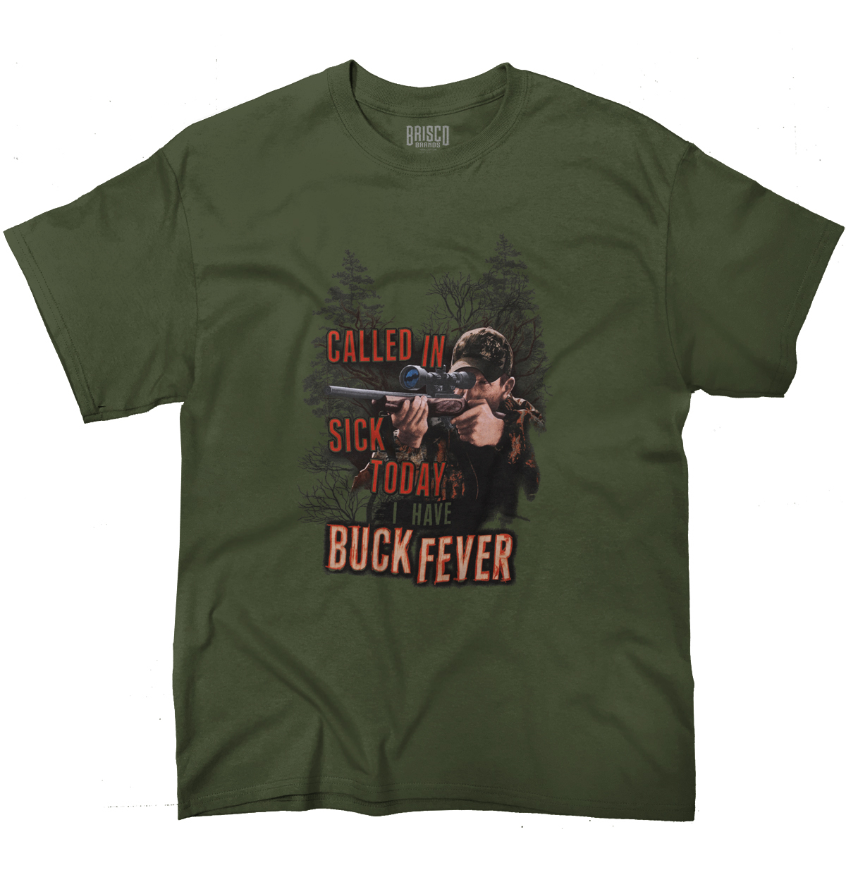 Funny Deer Hunting Buck Fever Hunter Gift Mens Casual Crewneck T Shirts Tees gallery