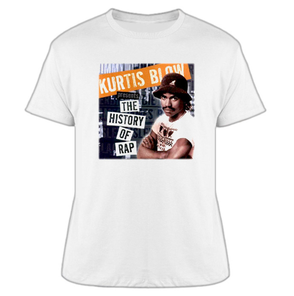 Kurtis Blow The History Of Rap 80s Hip Hop Breakdance T Shirt