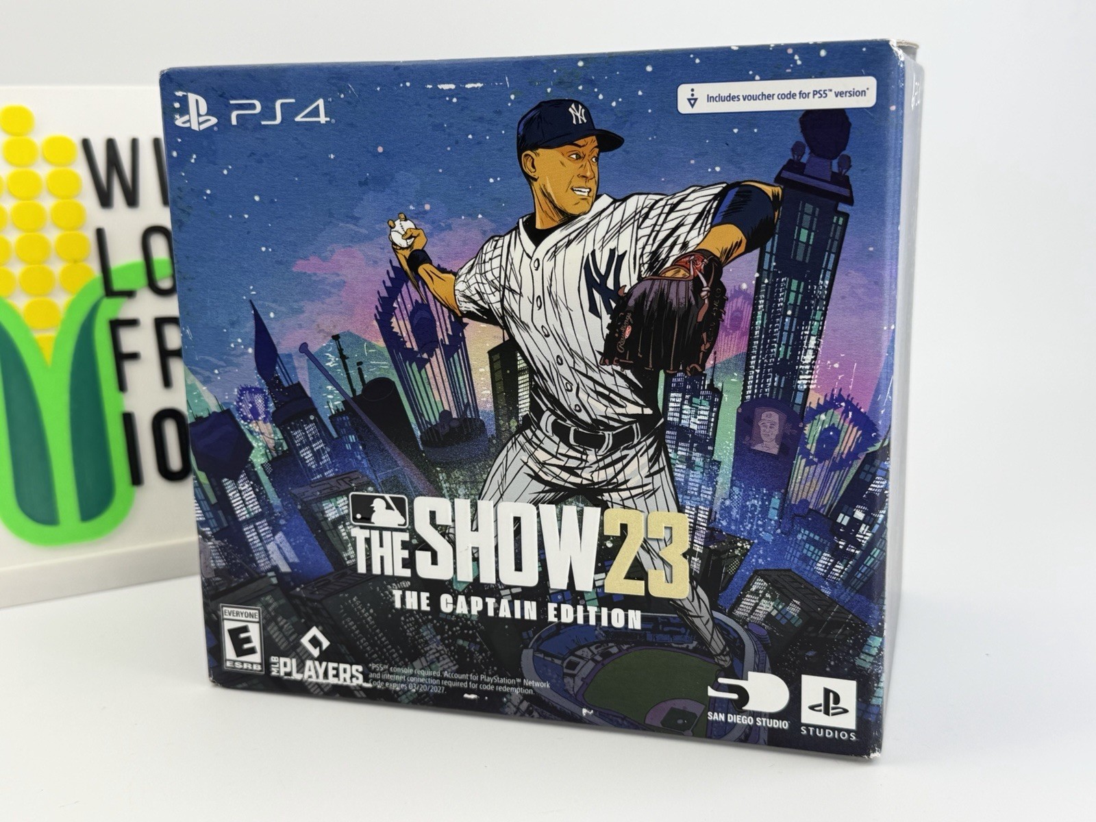 2023 MLB The Show “The Captain Edition” New Sealed Game And Never Worn Hat