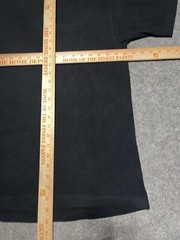 Vintage Black Single Stitch OLD NAVY Pocket Blank Grunge Skater ROMANIA Shirt XL