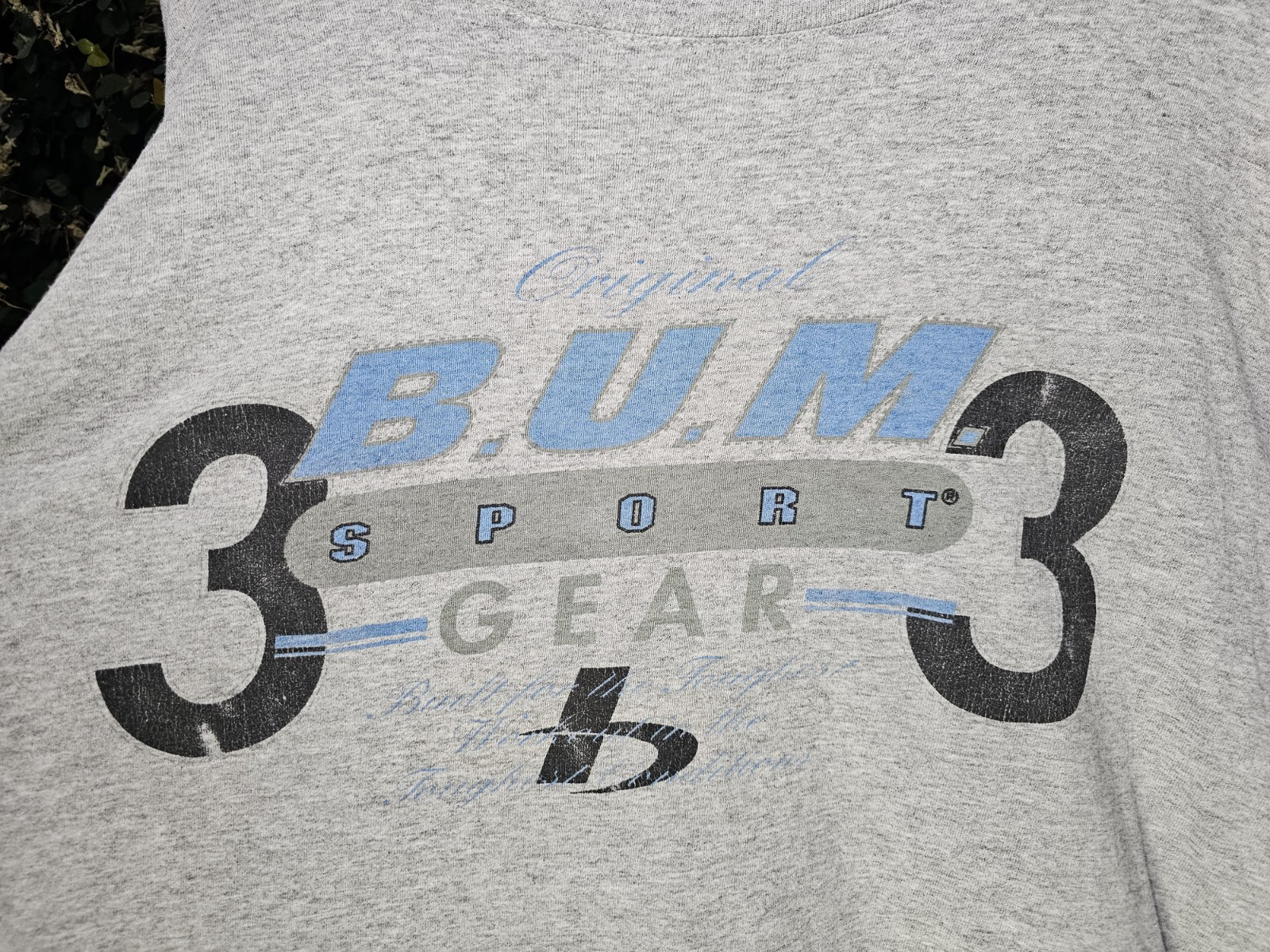 Vintage 90s B.U.M. Equipment Sport Gear Essential T-shirt Sz L RELAXED FIT gallery