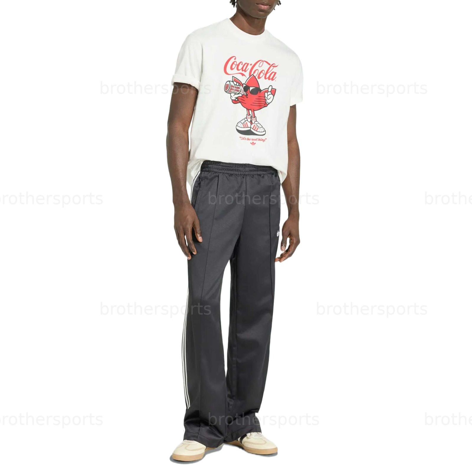 Adidas Originals X Coca Cola T Shirts Men's White Crew Neck Moderate KY2109 gallery