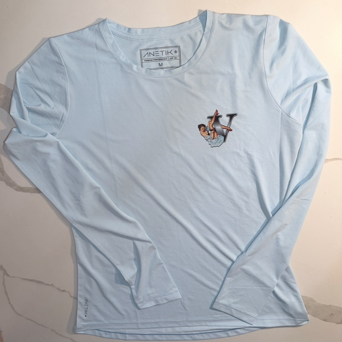 Anetik Men's Shirt Performance UPF 30+ VINT UV Stretch Pullover Florida fishing gallery