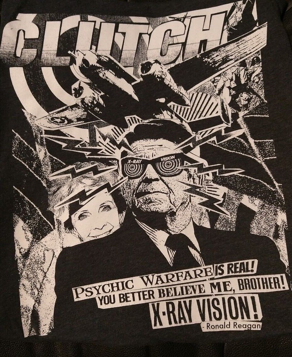 CLUTCH BAND PSYCHIC WARFARE Shirt Short Sleeve Black Unisex S-5XL gallery