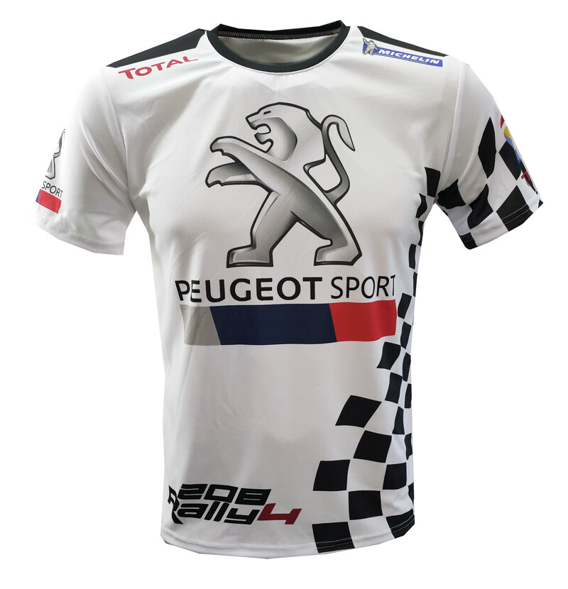 Peugeot Sport T-shirt Travel Maglietta Outdoor Camiseta Gift 208 Tuning Racing gallery