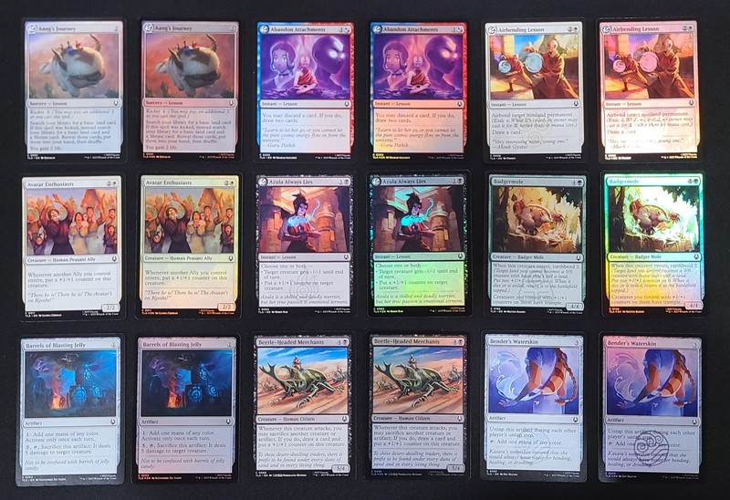 🐉 MTG Avatar: The Last Airbender – Common Singles A to Z – Near Mint – TLA 🍵