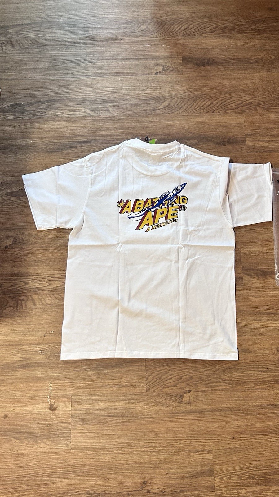 A Bathing Ape BAPE White Ape Head Logo Graphic Tee, Regular Fit, Cotton M gallery