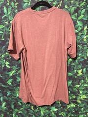 Free Fly Men’s Bamboo Flex Pocket Tee Shirt Heather Brick M
