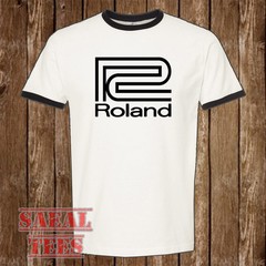 Roland Men’s Ringer Black Size S-3XL