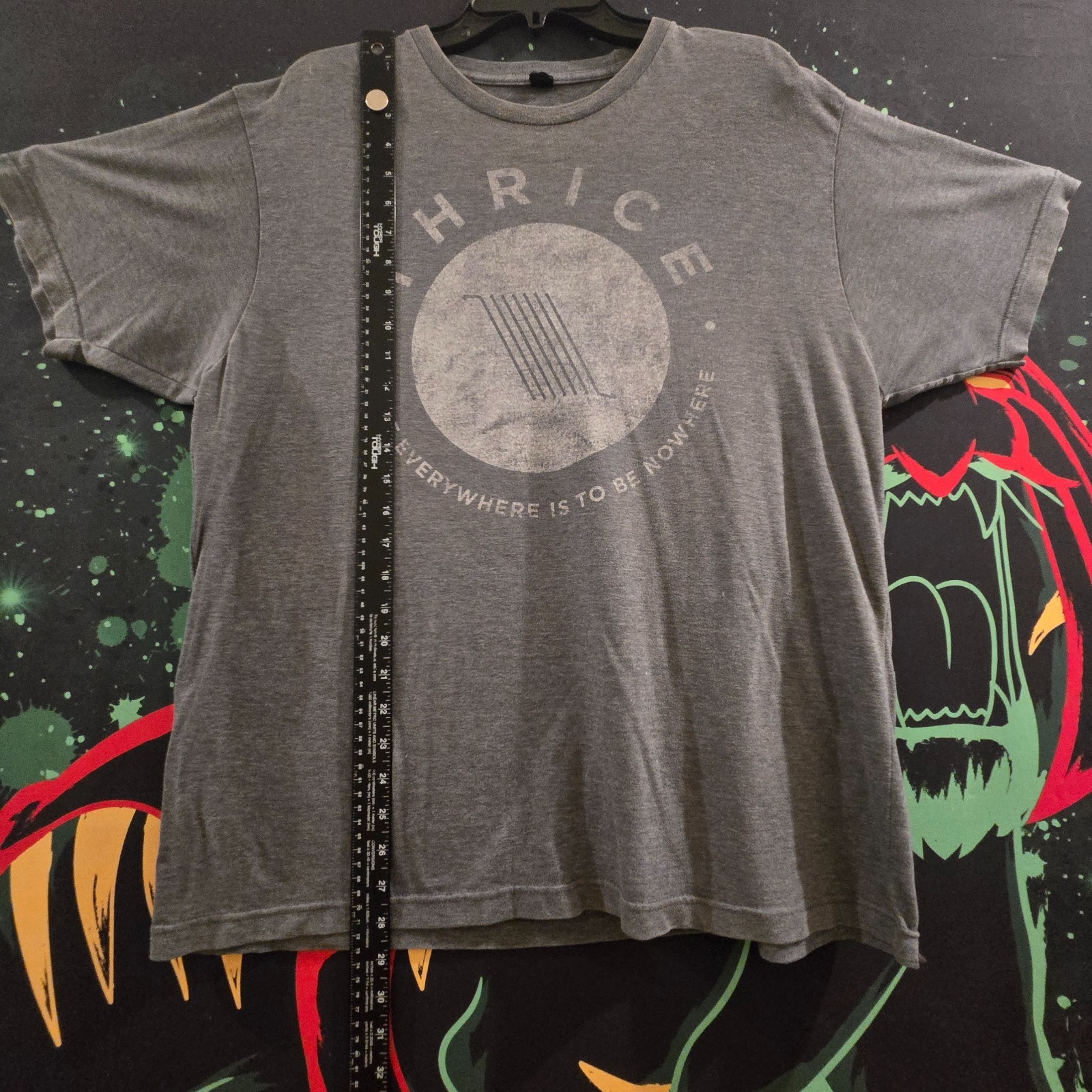 THRICE To Be Everywhere is to Be Nowhere Tour Concert Shirt Sz XL Rock Band Y2K gallery