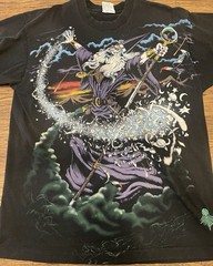 Liquid Blue Vintage Original 1994 Wizard X-Large All Over Print Single Stitch
