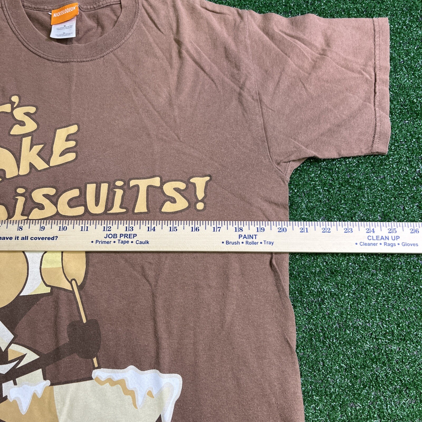 Vintage Invader Zim Lets Make Biscuits Brown T-Shirt Mens M Nickelodeon See Pics gallery