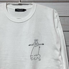 SIZE XL UNDERCOVER GRACE LONG SLEEVE TEE SHIRT WHITE Undercover Grace Long T Whi