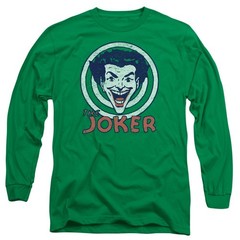 The Joker Joke Target Men’s Long Sleeve T-Shirt S-3XL Vintage Distressed Tee