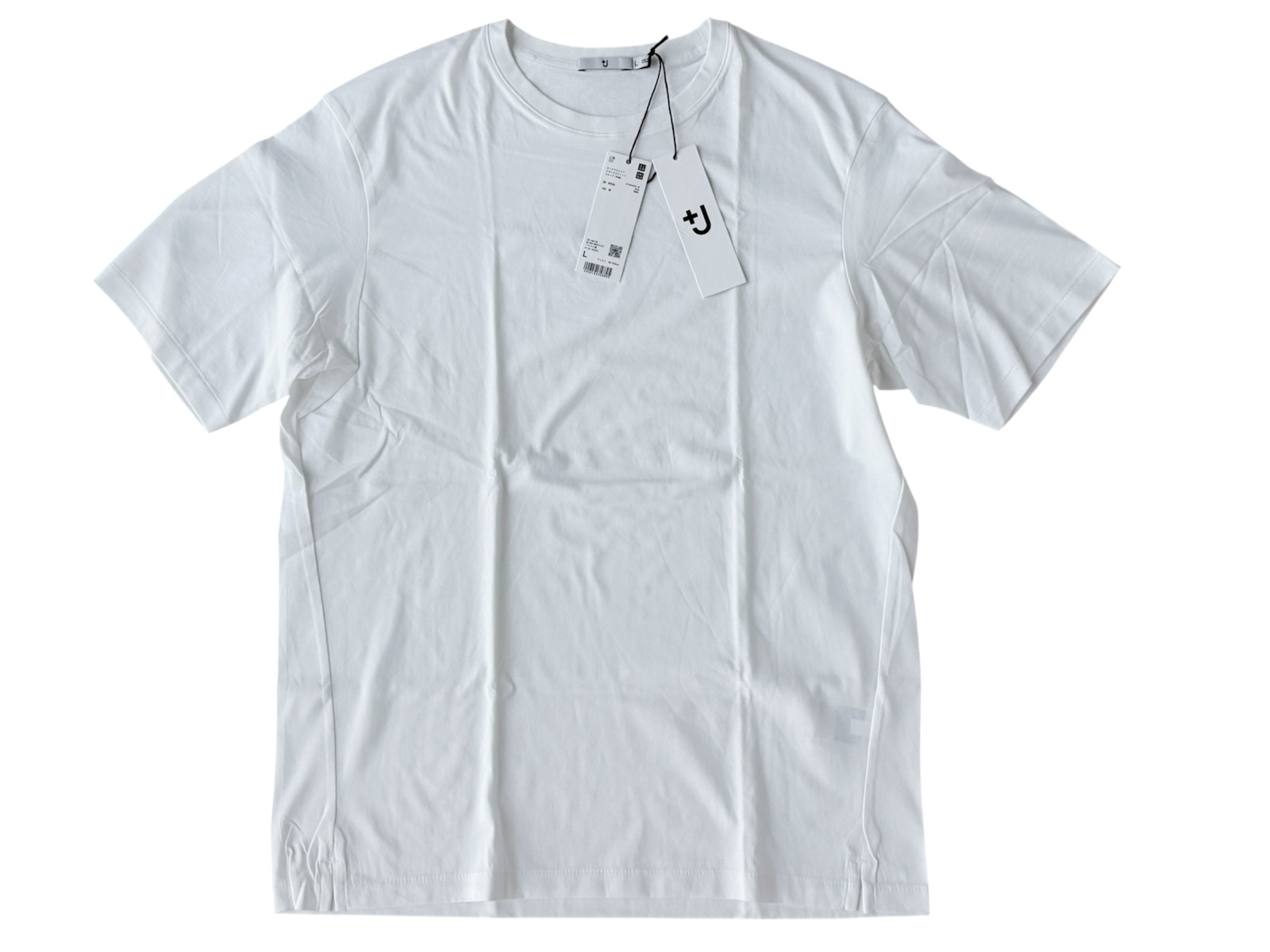 Jil Sander +J x Uniqlo Supima Cotton T-Shirt Mens L White NWT