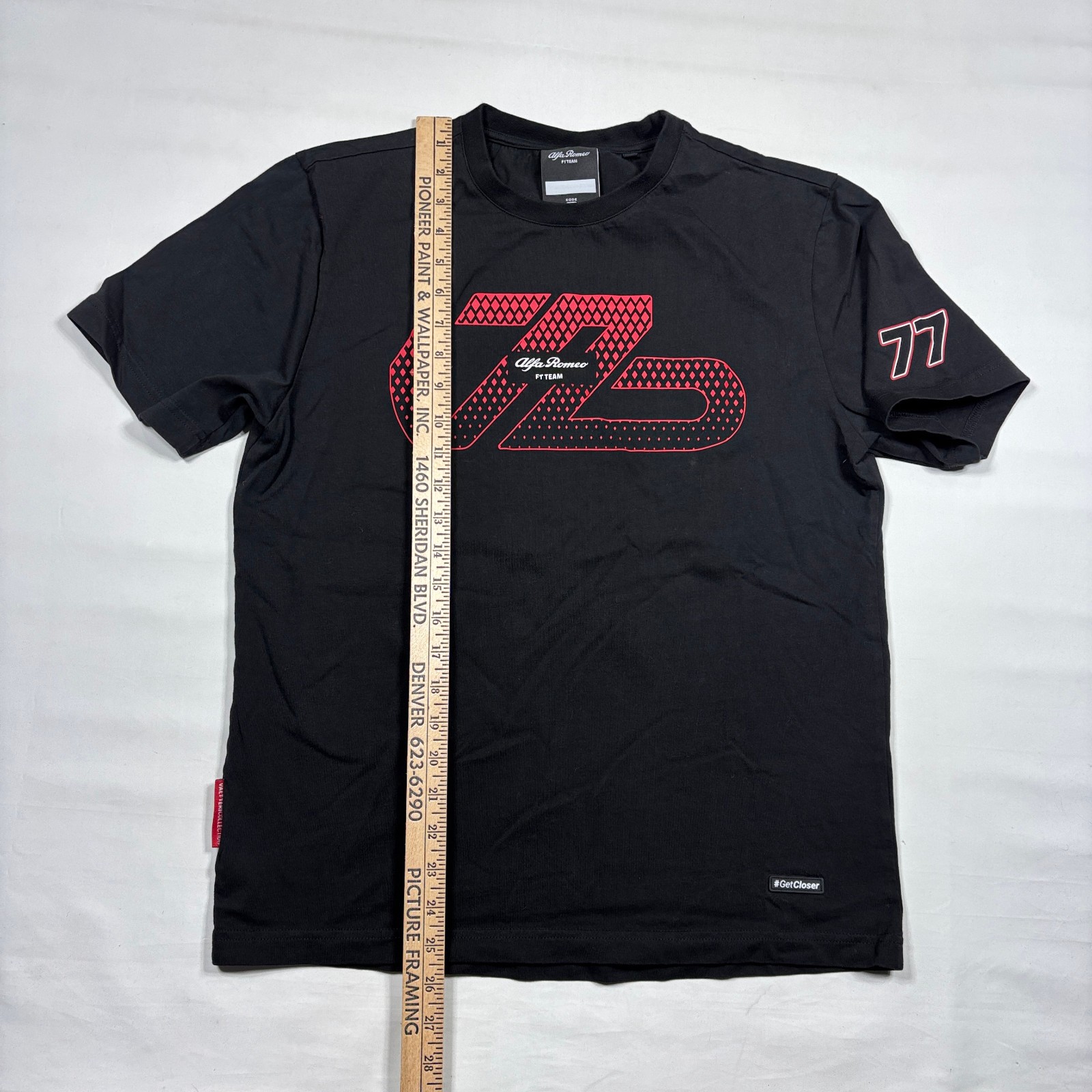 Alfa Romeo F1 Team Valtteri Bottas Collection Code 0 Sauber Motorsport T-Shirt M gallery
