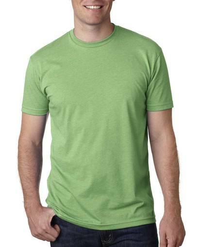 Marky G N6210 3-Pack Men's CVC Crew-Neck Short Sleeve T-Shirt, Apple Green, 3XL gallery
