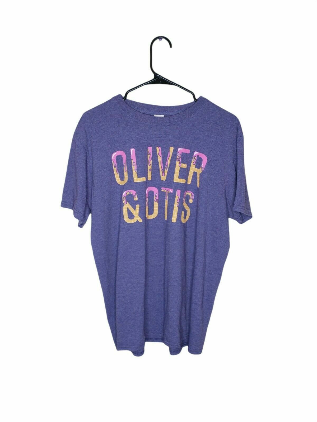 Oliver & Otis Men’s Purple T-Shirt Size L