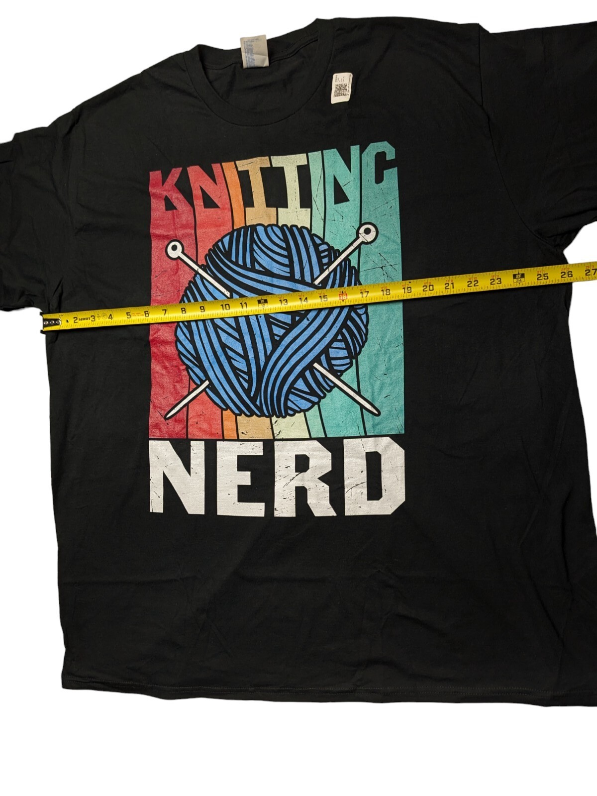 Men's Knitting Nerd T Shirt Size 3XL NWOT gallery