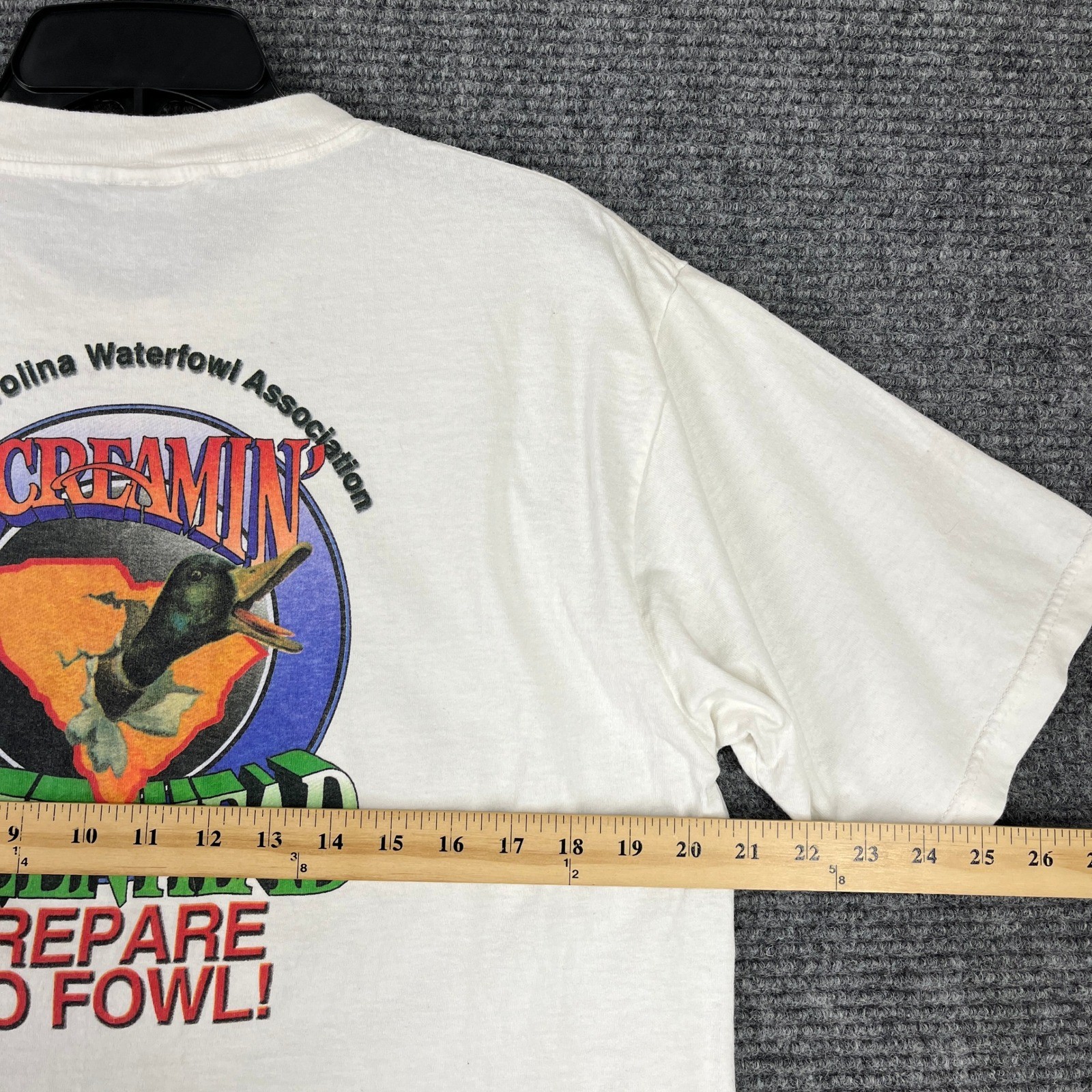 Vintage 90s Screamin Greenhead Shirt South Carolina Waterfowl Duck Hunting L Men gallery