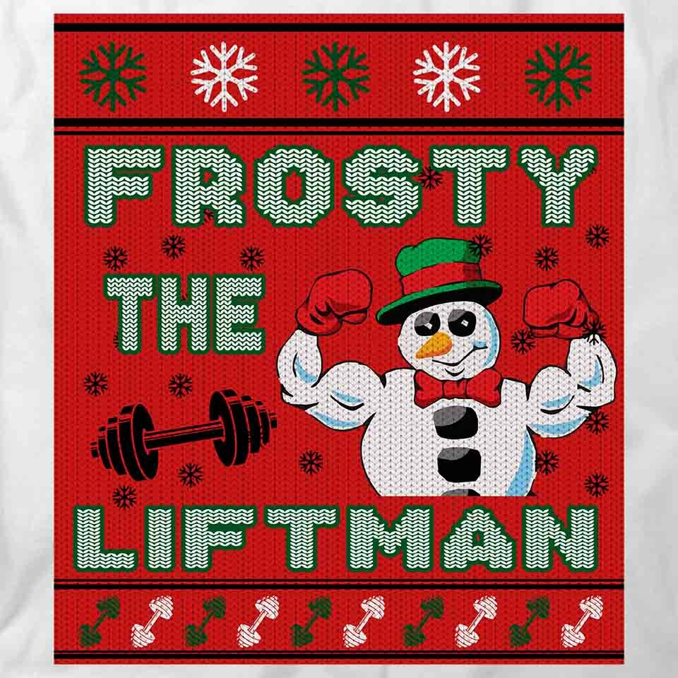 FROSTY THE LIFTMAN TShirt Tee Short-Sleeved Cotton CHRISTMAS XMAS GYM S1WCA803 gallery