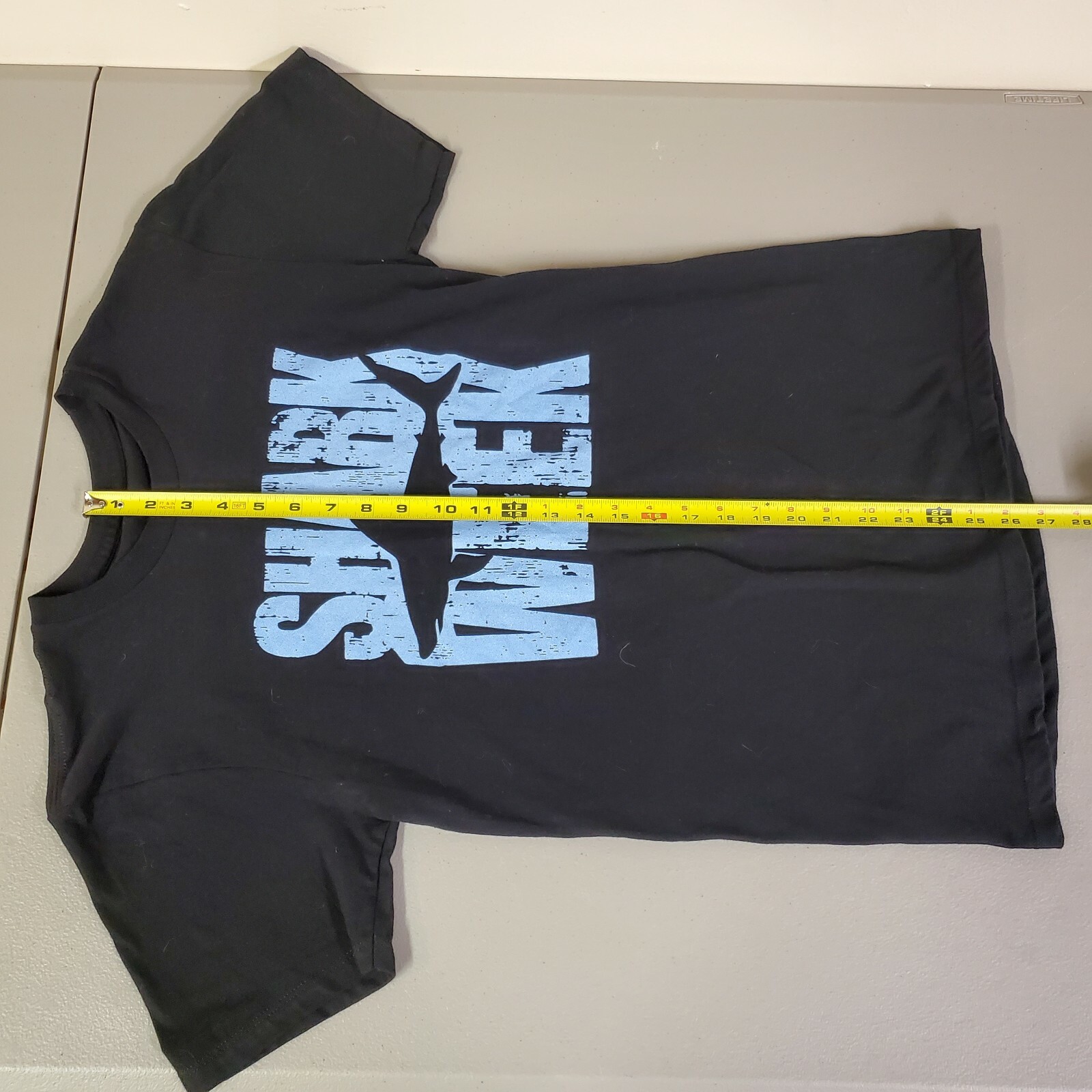 Shark Week Discovery Channel T Shirt Black Tee Public Small Sharks TV Show Promo gallery