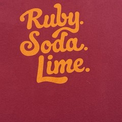 Rare Deep Eddy Vodka Tee Comfort Colors Ruby Soda Lime Mixed Drink Austin XXXL