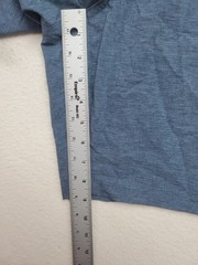 Valor Collective Men’s Drawstring Blue Flat Front With Pockets 9″ Inseam Size 36
