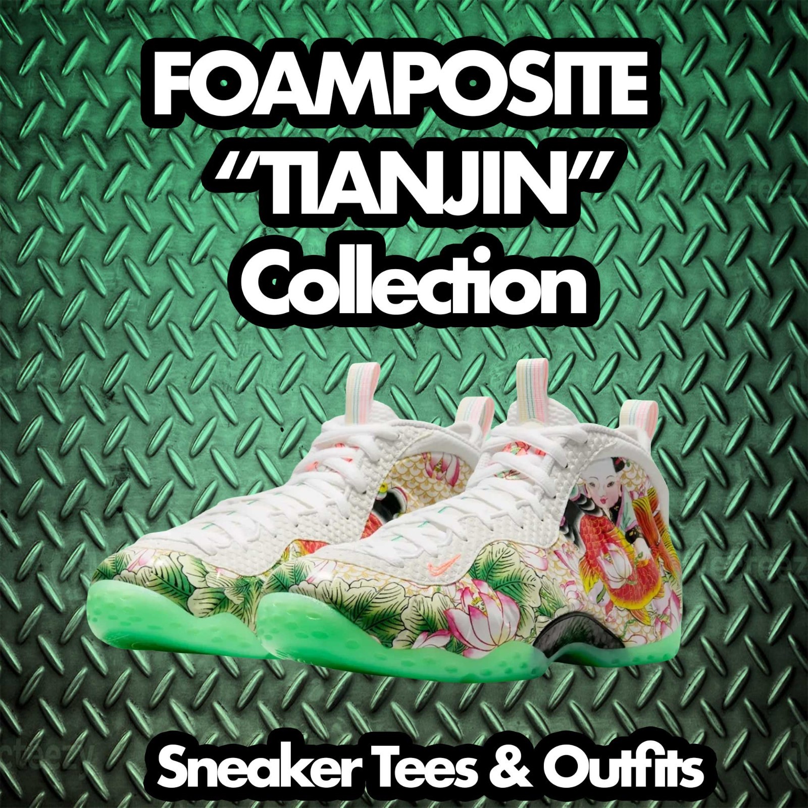 Shirt To Match Foamposite Tianjin Foam Shoes - Crest Sneaker Tees gallery