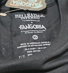 Fangoria Hellraiser Pinhead Inferno Graphic T-Shirt Men’s Size XL (Fang)
