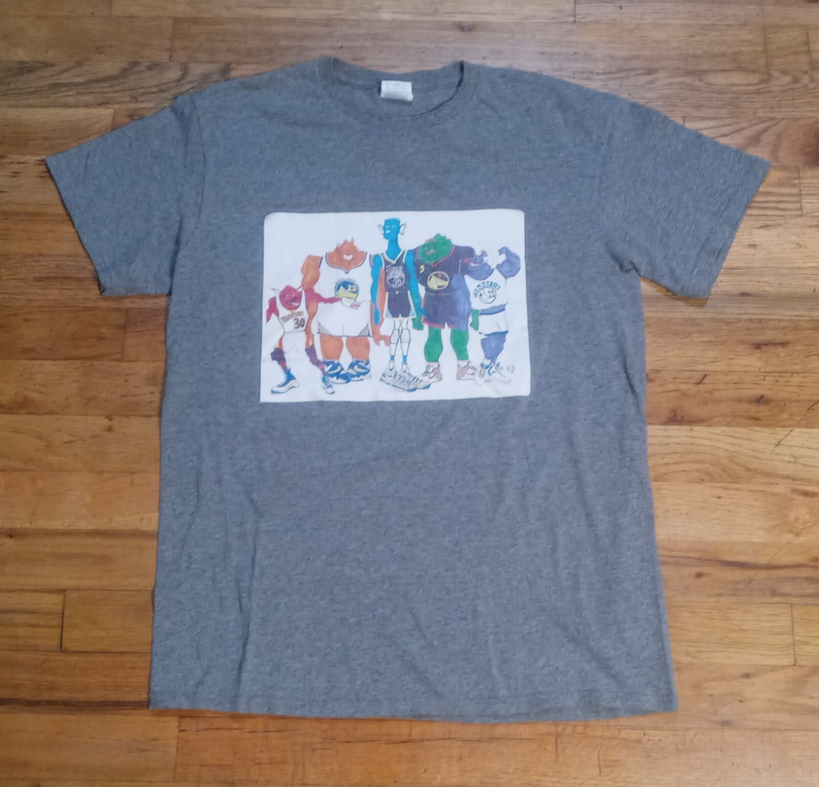 Golden State Warriors Monstars of NBA t shirt Stephen Curry Klay Thompson Durant gallery