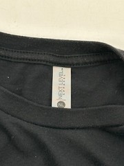 Performance Lab Next Level Short Sleeve Shirt Men M Black Cotton Poly YGI I4-97