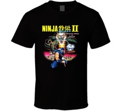 Ninja Gaiden 2 Nes Box Art Retro Video Game T Shirt