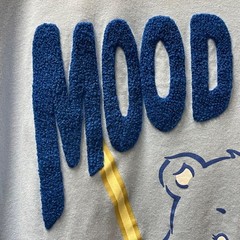 Freeze Men’s Small Care Bears Mood Swing Grumpy Bear T-Shirt Letterman Letters