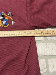 Vintage Mickey & Co Disney Single Stitch Peace Logo Mickey Donald Goofy OSFA Tee