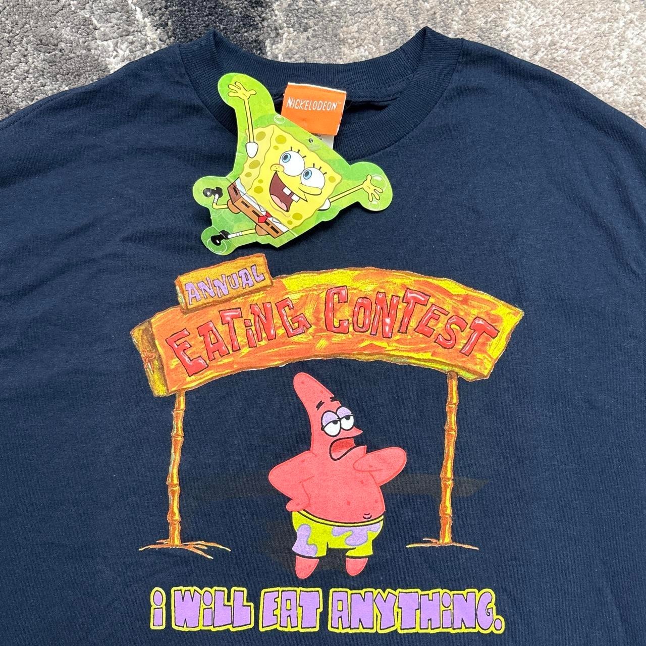 Vintage Spongebob Squarepants Shirt Adult Medium NEW NWT 2000s Y2K Patrick Nick gallery