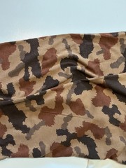 Nike X Poler Camouflage Snake Graphic 3/4 Sleeve Henley Baseball T-Shirt Sz. M