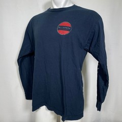 Billabong The Core Tee Navy Blue Long Sleeve Cotton T-Shirt Men’s LARGE