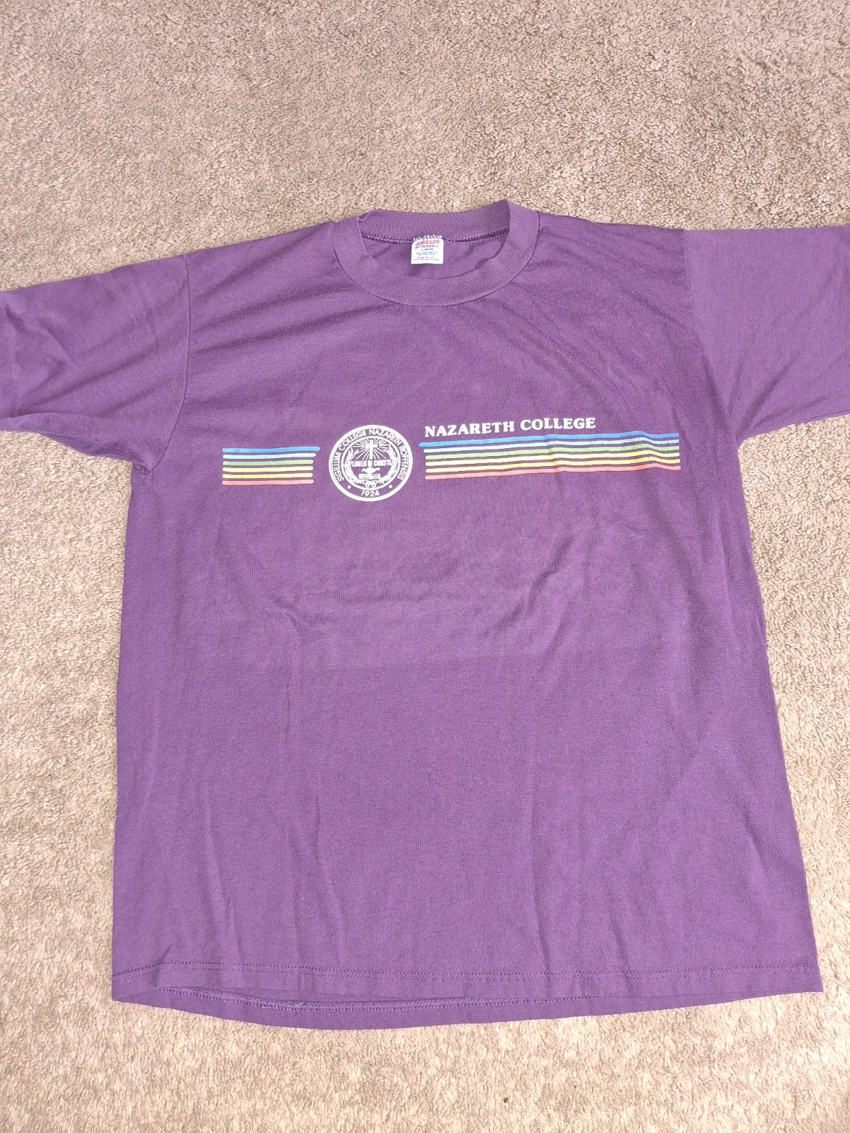 Vintage 90’s Nazareth College T-Shirt Runs Small See Measurements