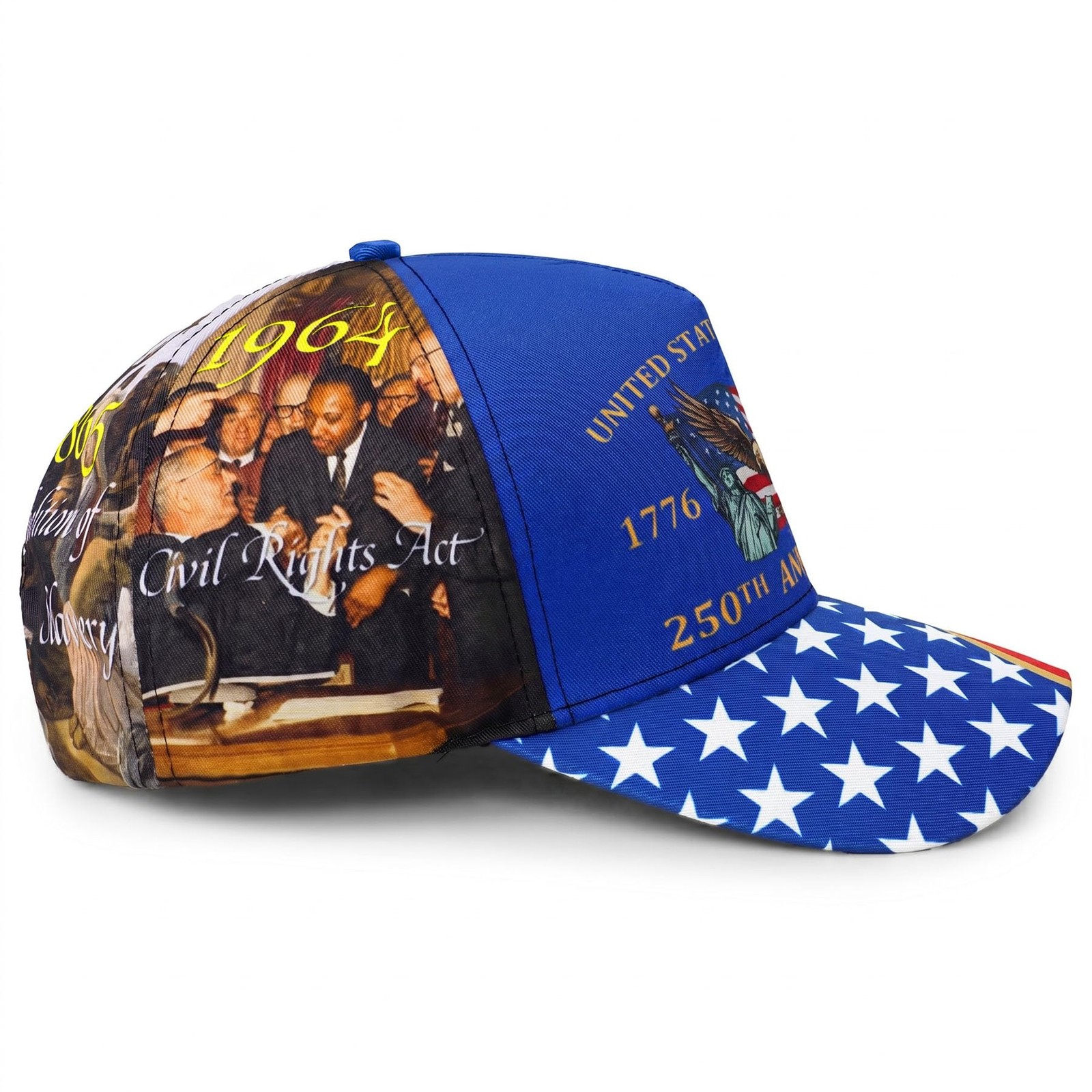 250th Anniversary USA Hat, Patriotic 1776-2026 American Anniversary Historica... gallery