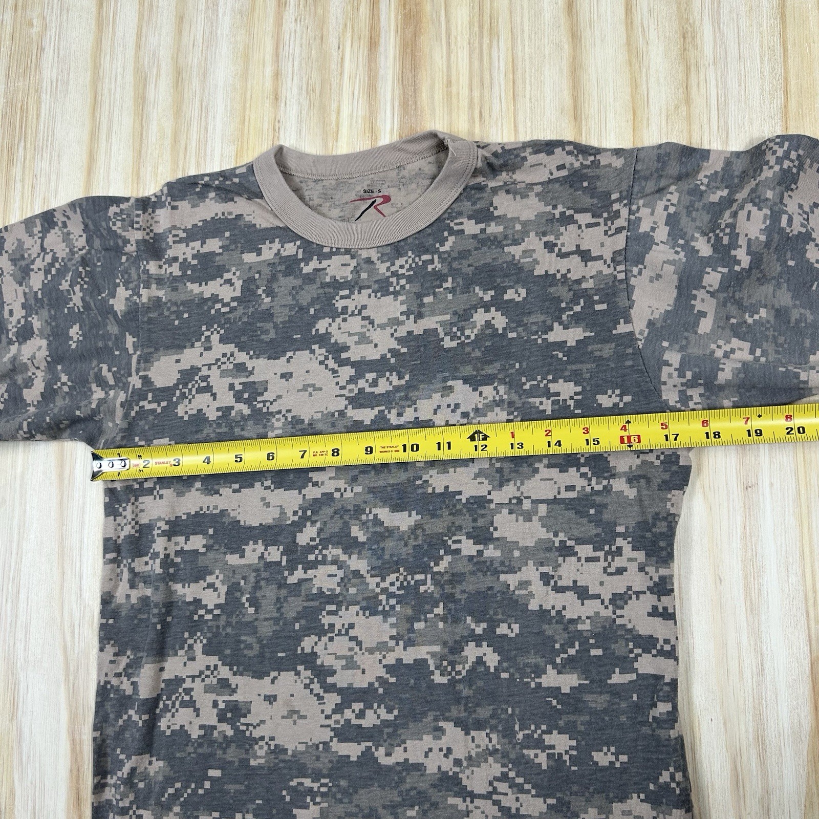 Rothco Digital Camo Shirt Mens Small Long Sleeve Military Shirt gallery