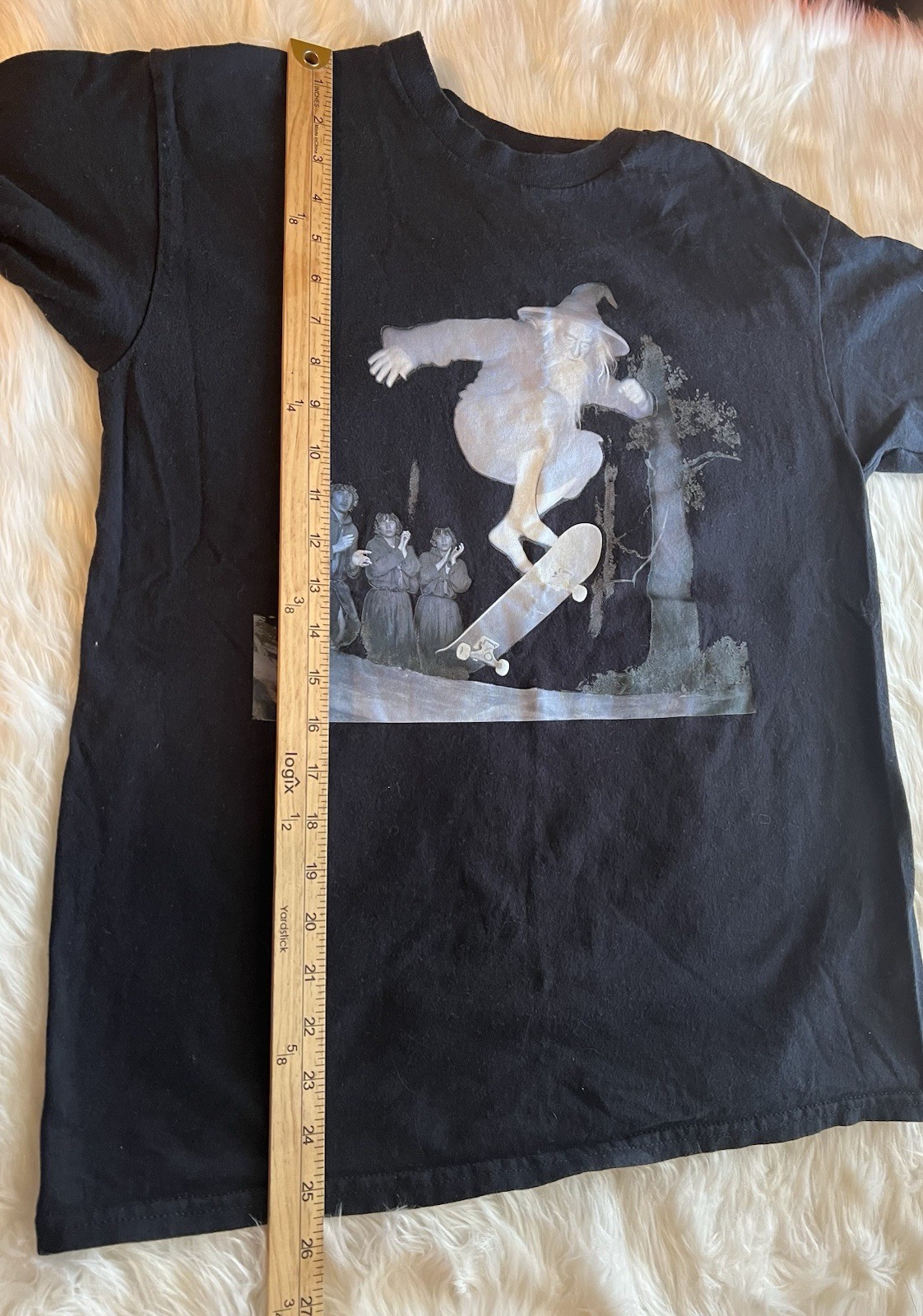 Lord Of The Rings T Shirt Gandalf Hobbits Skateboarding Streetwear Geek Gift S gallery