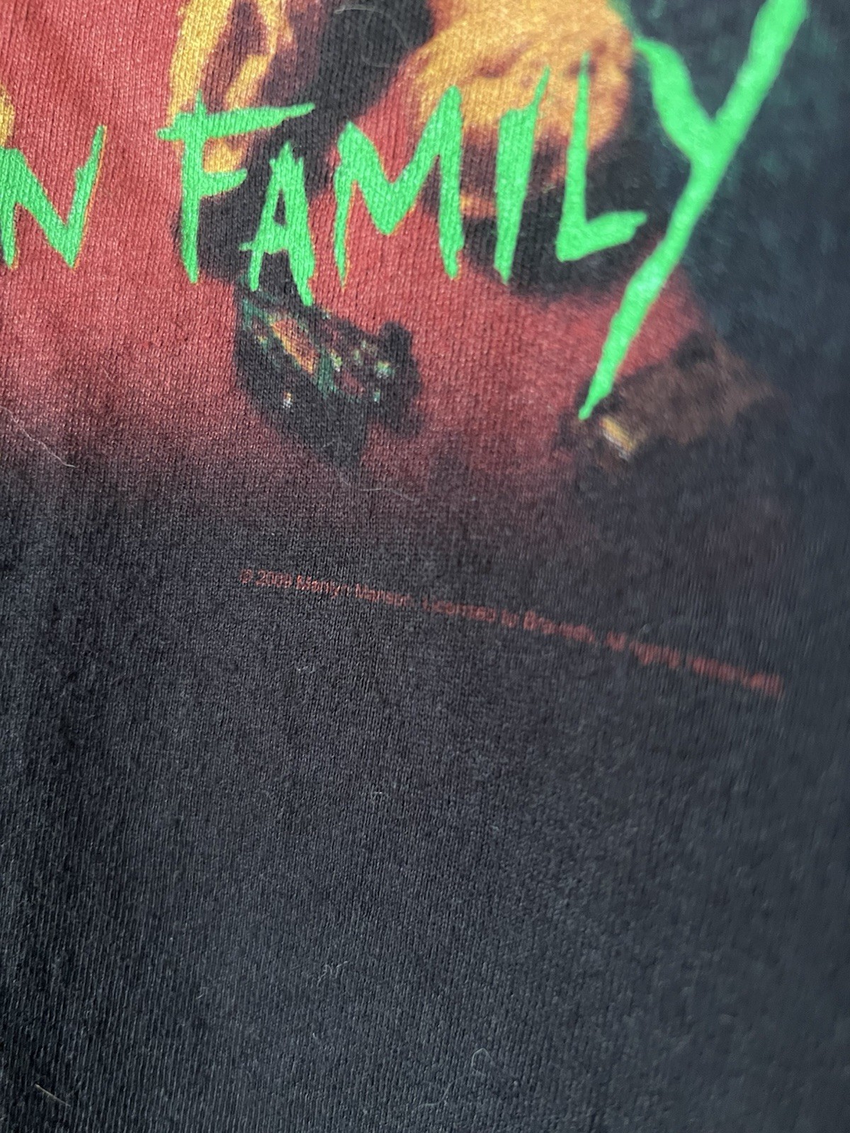 Hanes - 2000's 2009 Marilyn Manson "Portrait Of An American Family" gallery