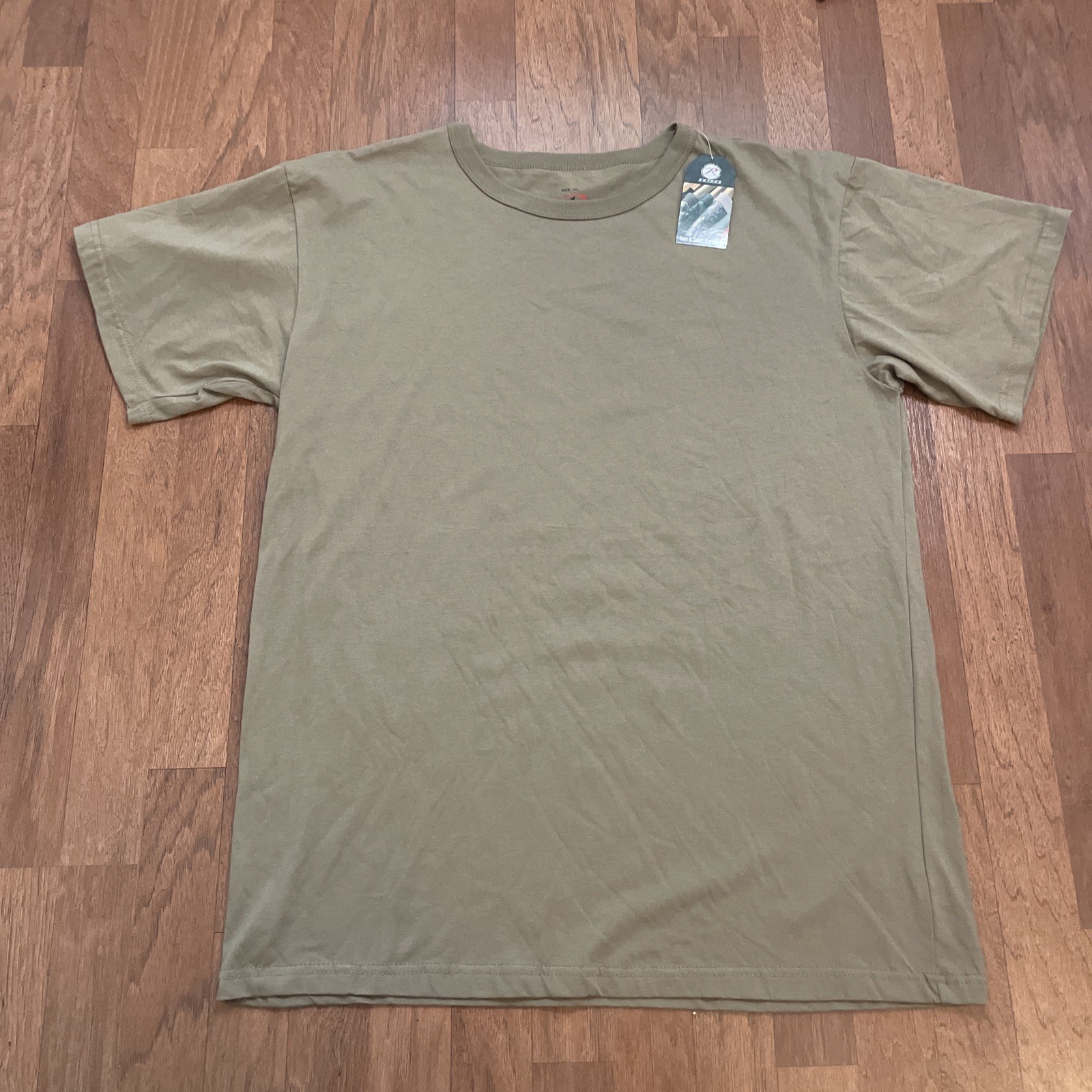 Rothco Solid Color 100% Cotton T-Shirt - Rn 37572 Coyote Brown XL gallery
