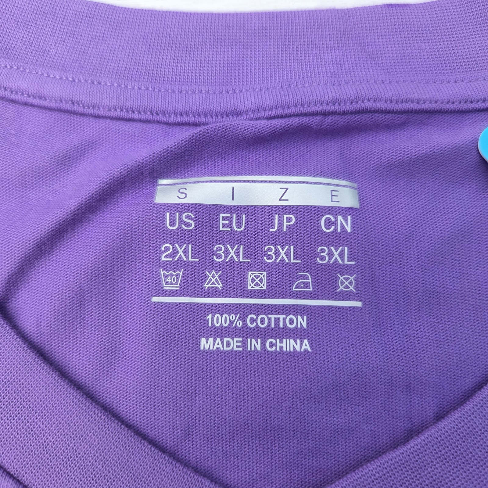 MAGCOMSEN Men's 2XL T Shirt Henley Short Sleeve Pocket Tee Purple EUC gallery