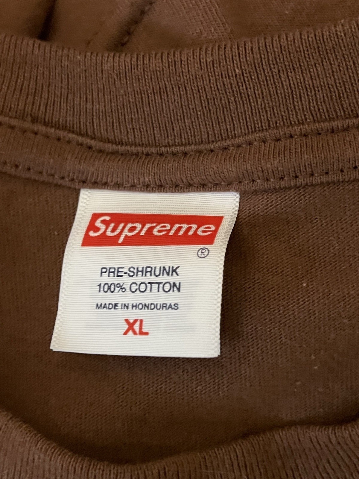 Supreme Tyler The Creator Photo Tee Mens XL Brown Graphic Shirt FW24 gallery