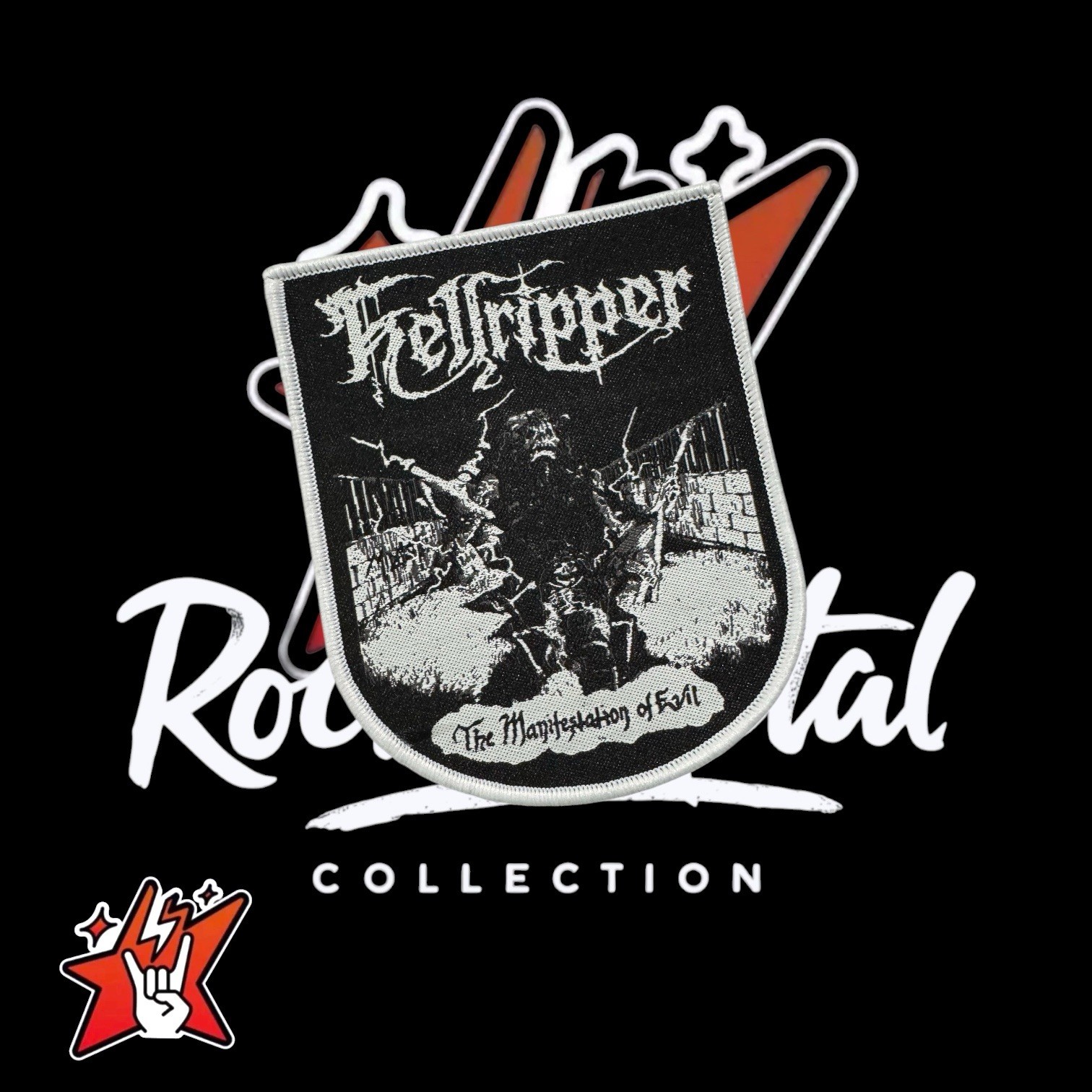 Hellrripper Official Exclusive Woven Patches Venom Bathory Sodom Motorhead gallery