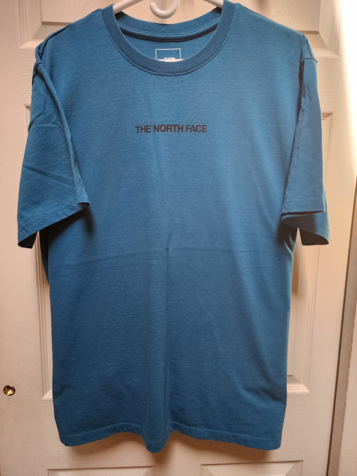 MENS SIZE XL, WHITE, THE NORTH FACE T-SHIRT, COTTON/POLYSTER, PRE-OWNED gallery